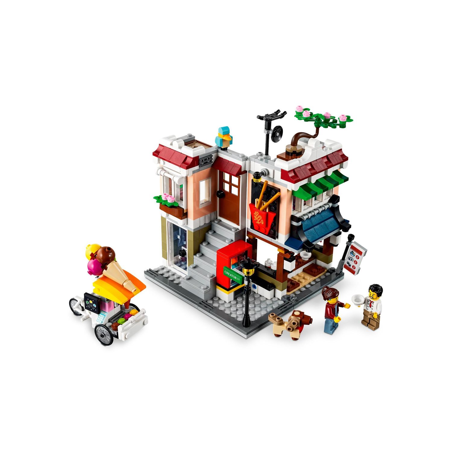 Конструктор LEGO Creator Downtown Noodle Shop 569 дет. - фото 3