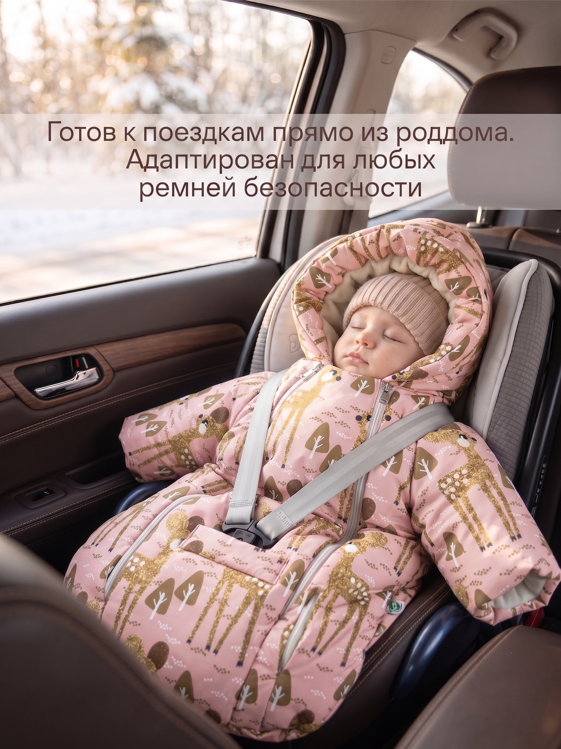 Конверт-комбинезон СОННЫЙ ГНОМИК 934/2 62 - фото 7