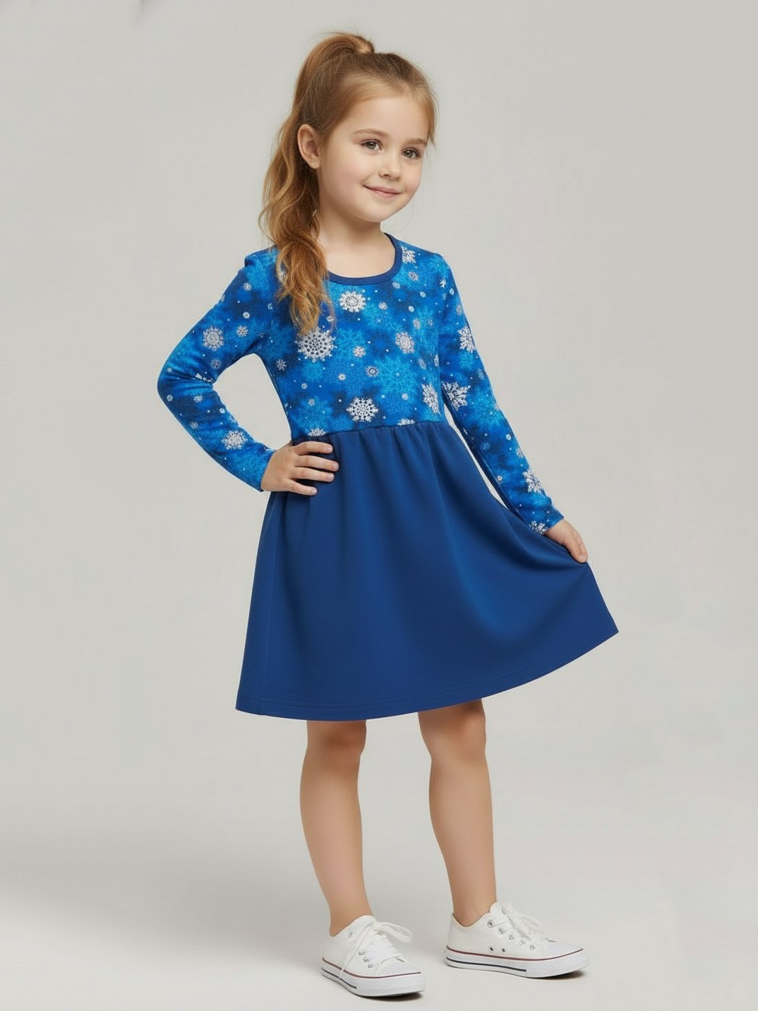 Изображение товара Платье для девочки VGtrikotazh 104 праздничное и повседневное