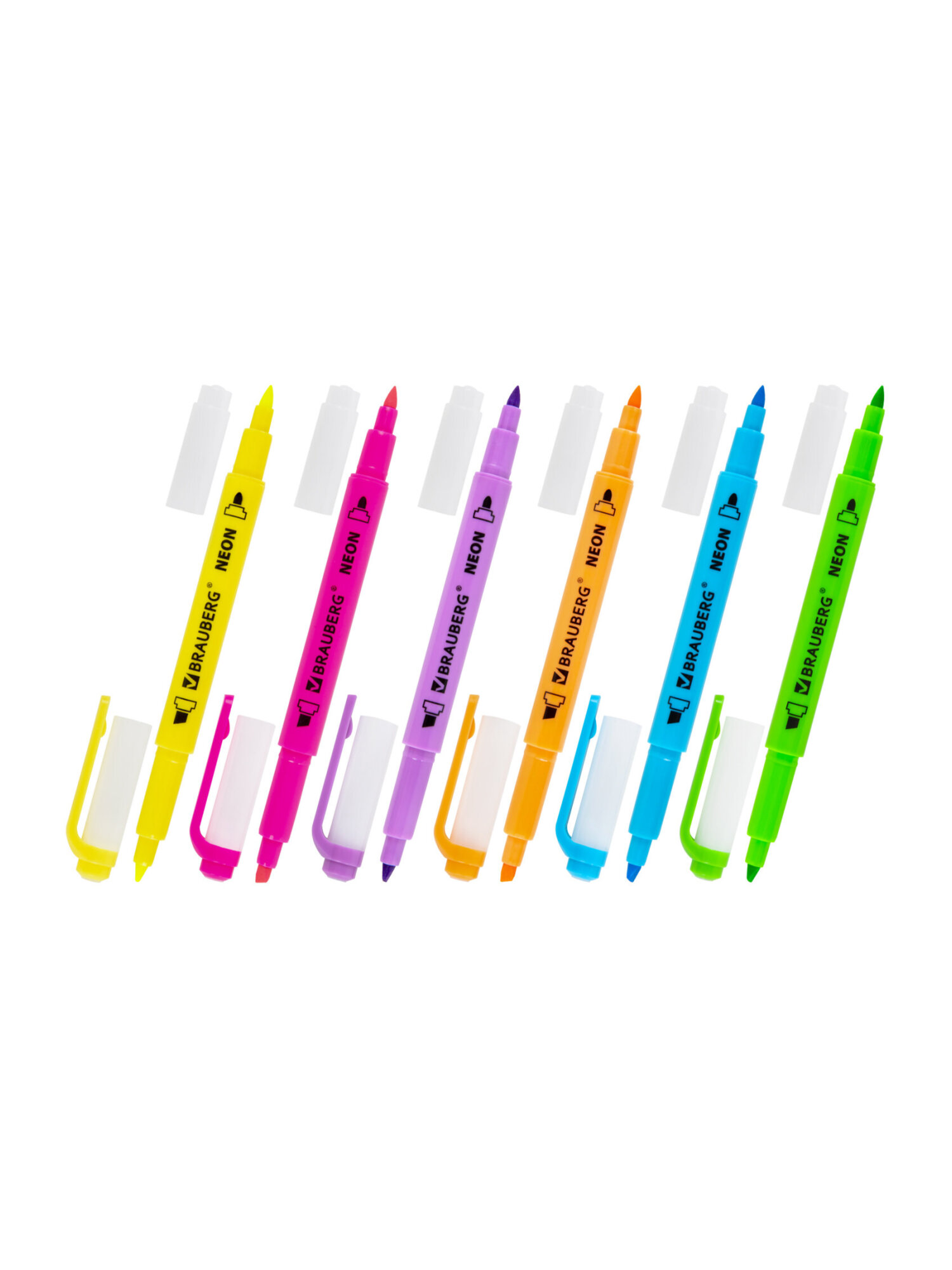 Текстовыделители Brauberg 6 шт. - фото 10