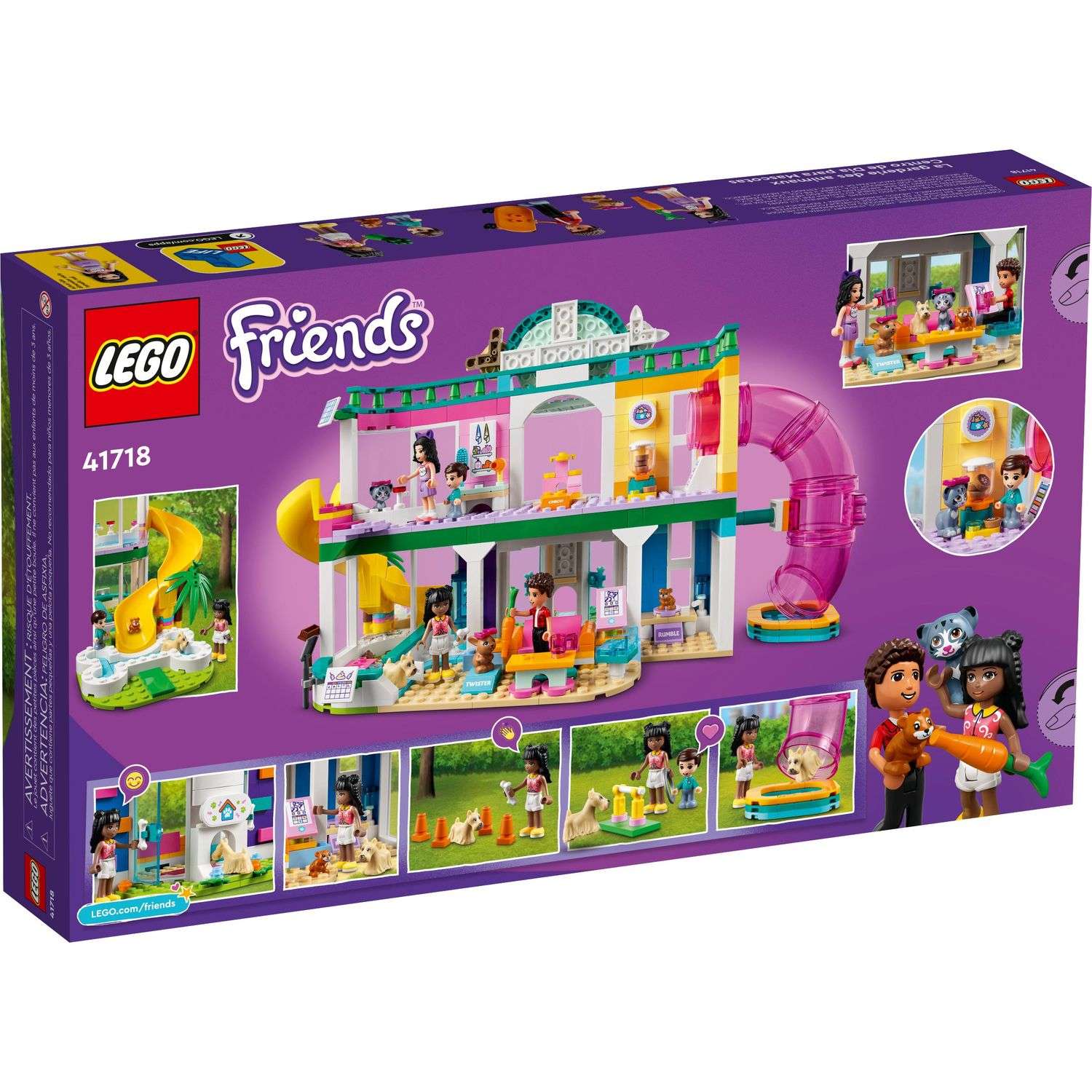 Конструктор LEGO Friends Зоогостиница блочный - фото 9