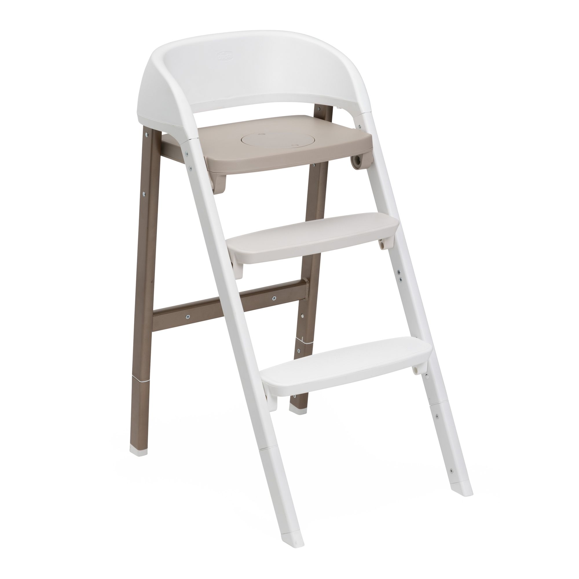 Стульчик для кормления Chicco белый - фото 18