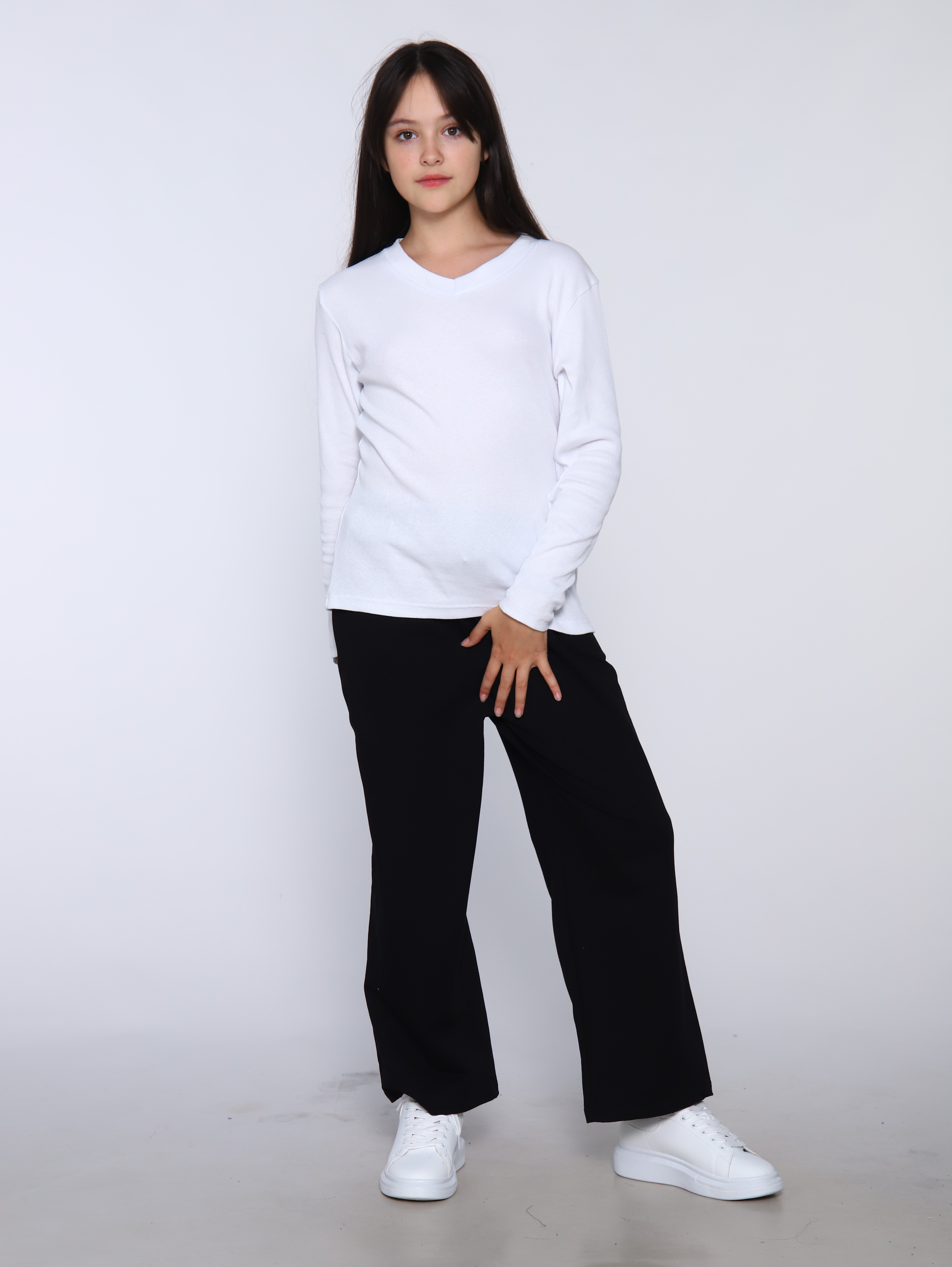 Брюки ЛАДОШКИ Брюки Челси черный - фото 11