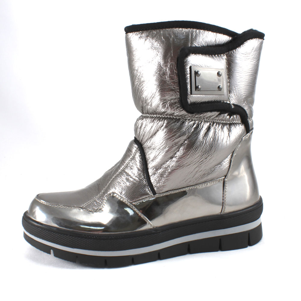 Сапоги Europen M6819H-СВ EUROPEN Сапоги для девочки,серебряный - фото 1