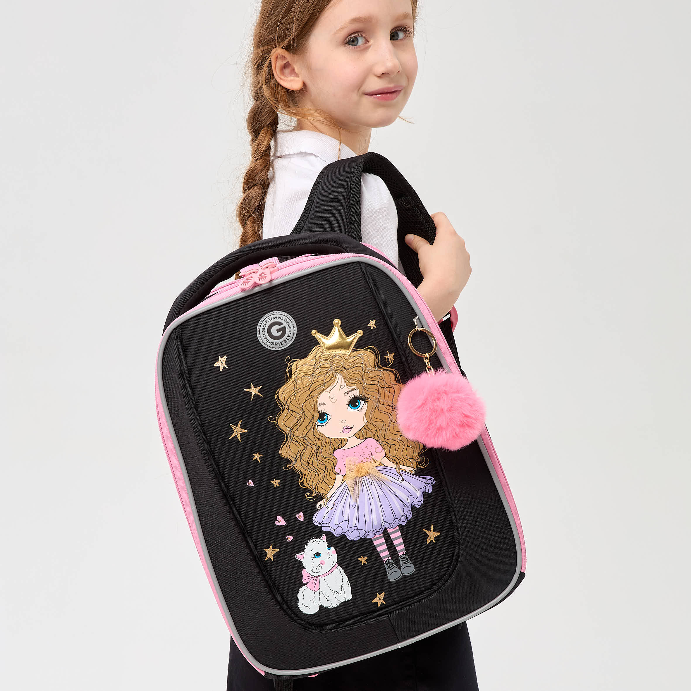 Ранец Grizzly для девочки - фото 16