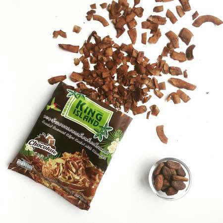 Чипсы King Island кокосовые карамельные 40г