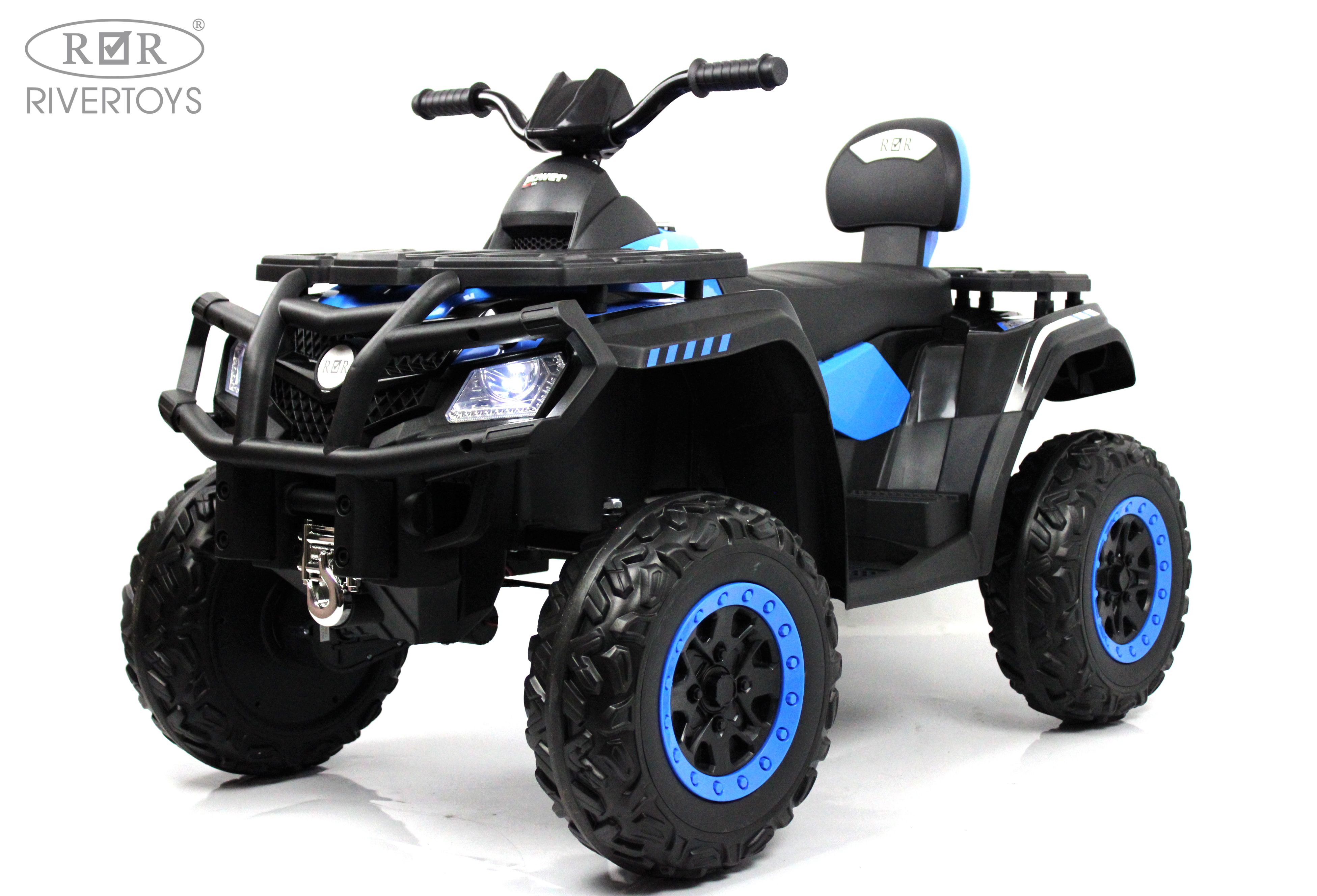 Квадроцикл RIVERTOYS T001TT-BLUE С пультом ДУ - фото 22