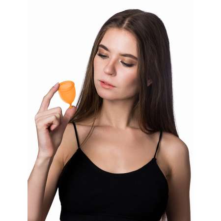 Менструальные чаши GLOW CARE Soft c мешочком размер S (18 мл) и M (25 мл)