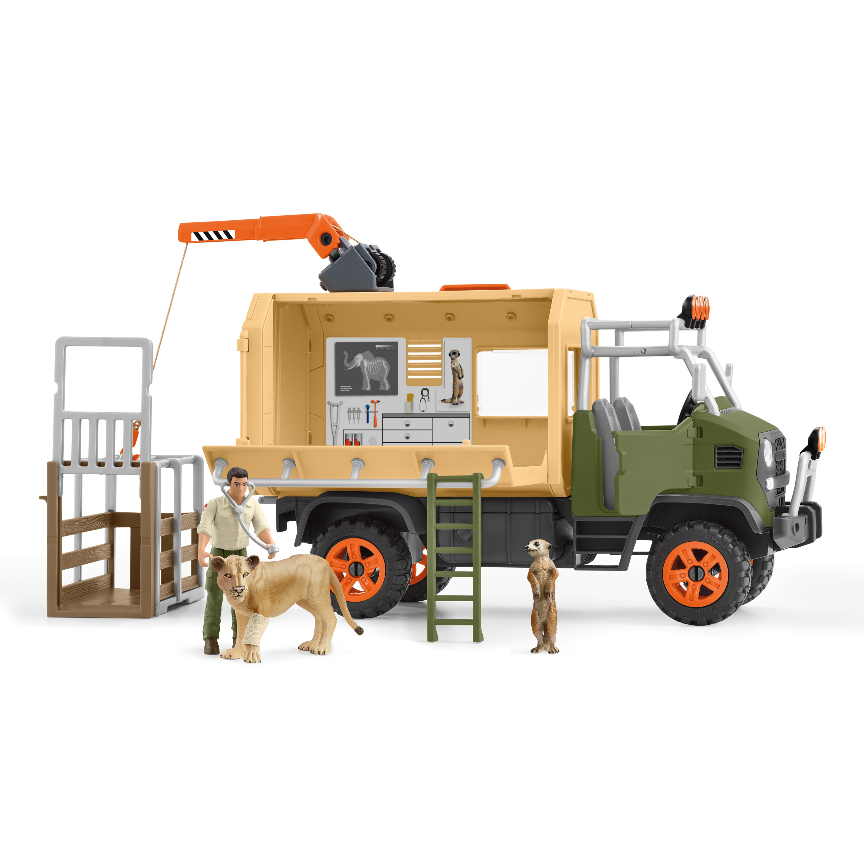 Игровой набор SCHLEICH Ветеринарный грузовик - фото 1