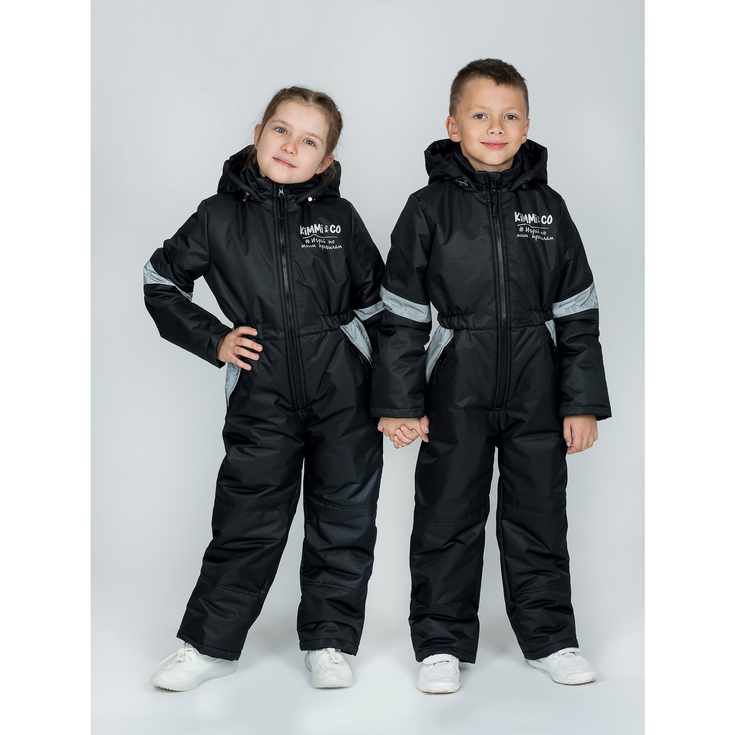 Комбинезон KiMMi co К-150830-041 черный - фото 2