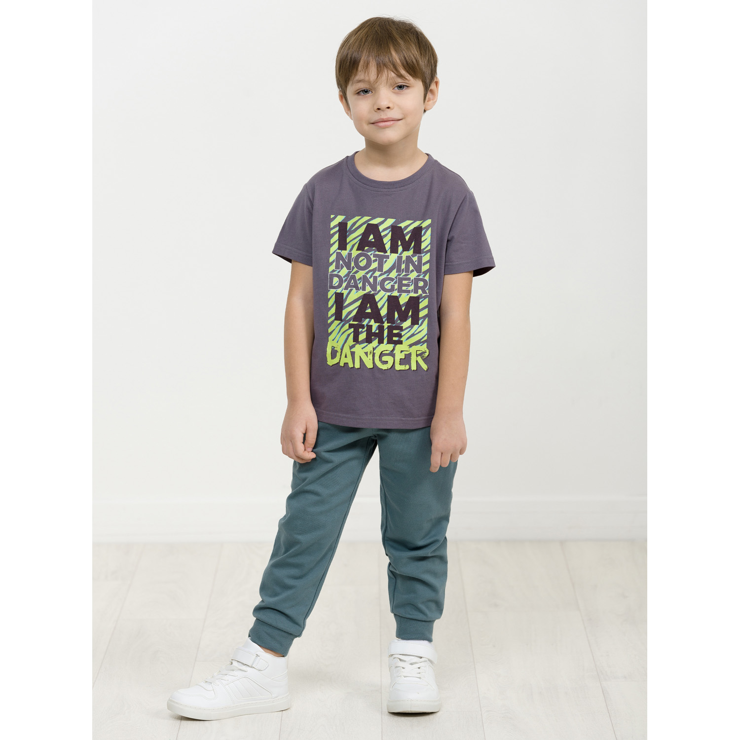 Футболка Pelican BFT3265/2/Серый(40) - фото 3