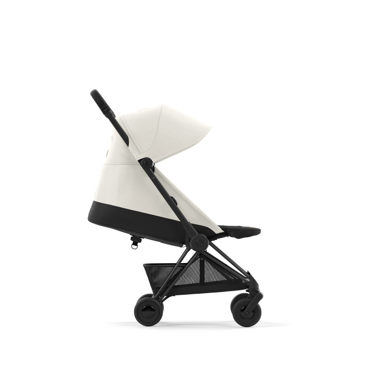 Коляска прогулочная Cybex Coya Matt Black белый - фото 6