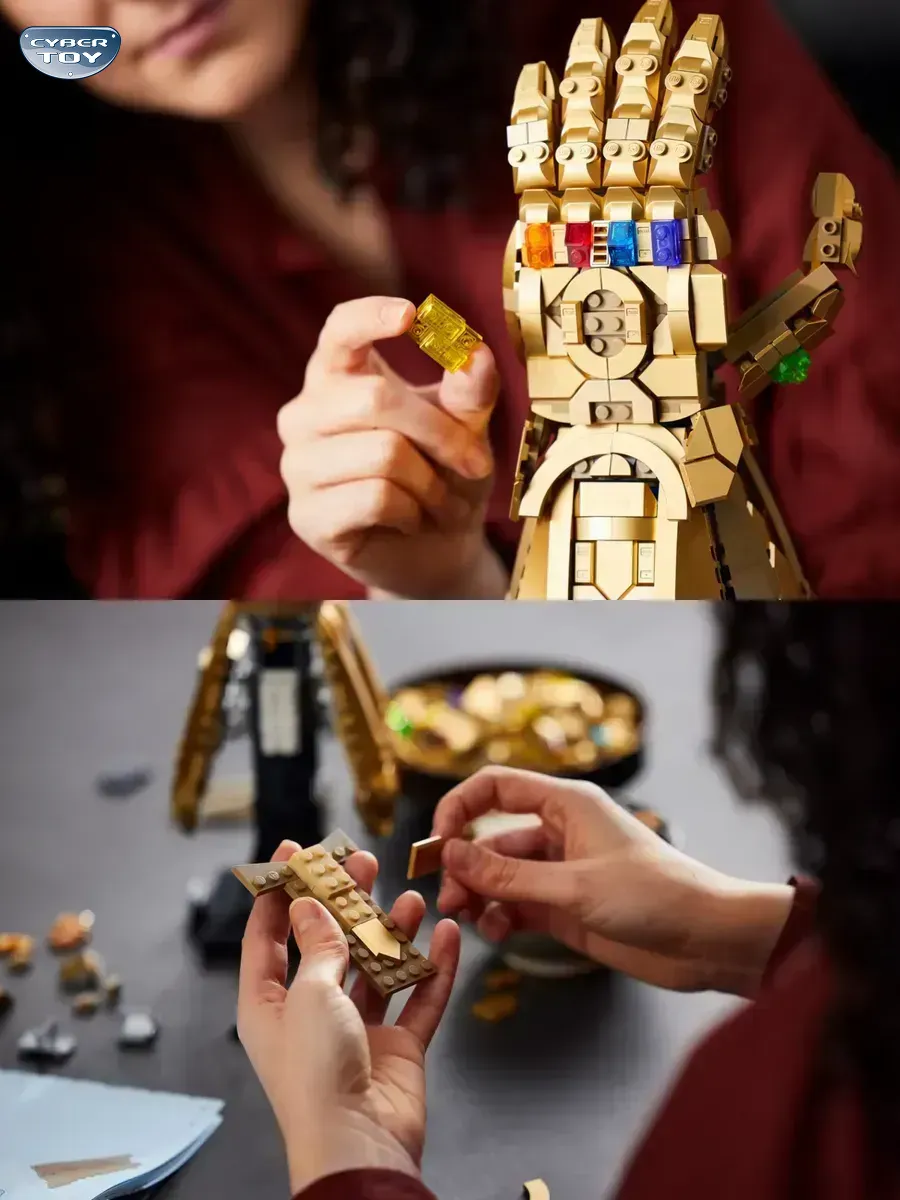 Конструктор CyberToy Марвел Перчатка Бесконечности 590 дет. - фото 10