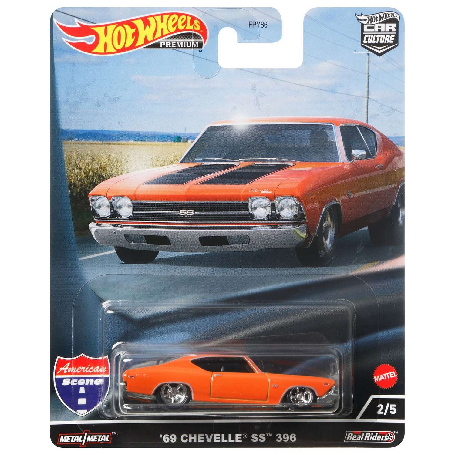 Автомобиль Hot Wheels Chevrolet Американская серия FPY86 - фото 1