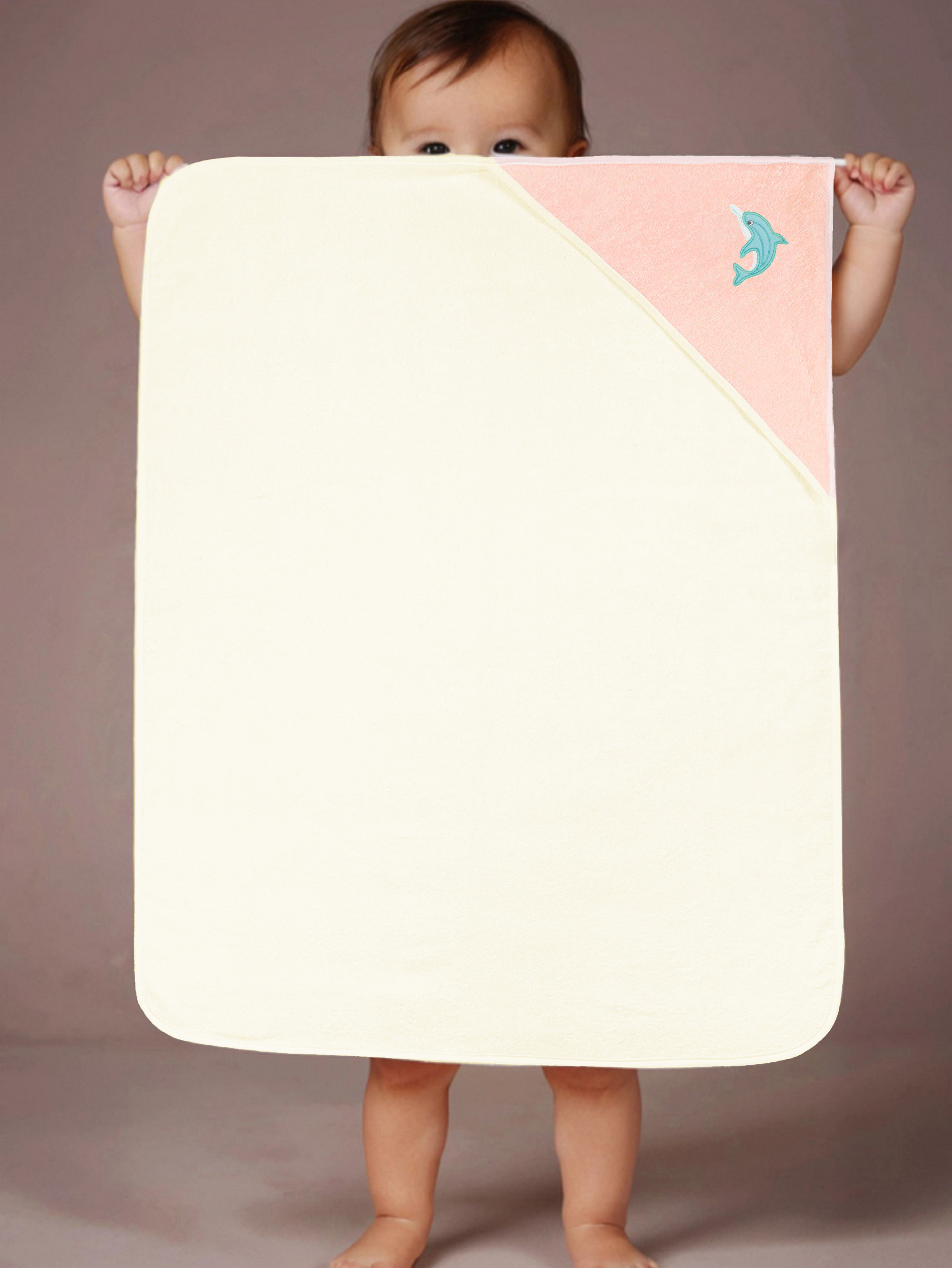 Полотенце уголок Wellness Малыш-01/23_Д 80 x 100 см 1 шт. - фото 2