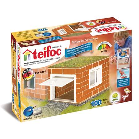 Конструктор teifoc Строительный набор Гараж сборная игровая модель