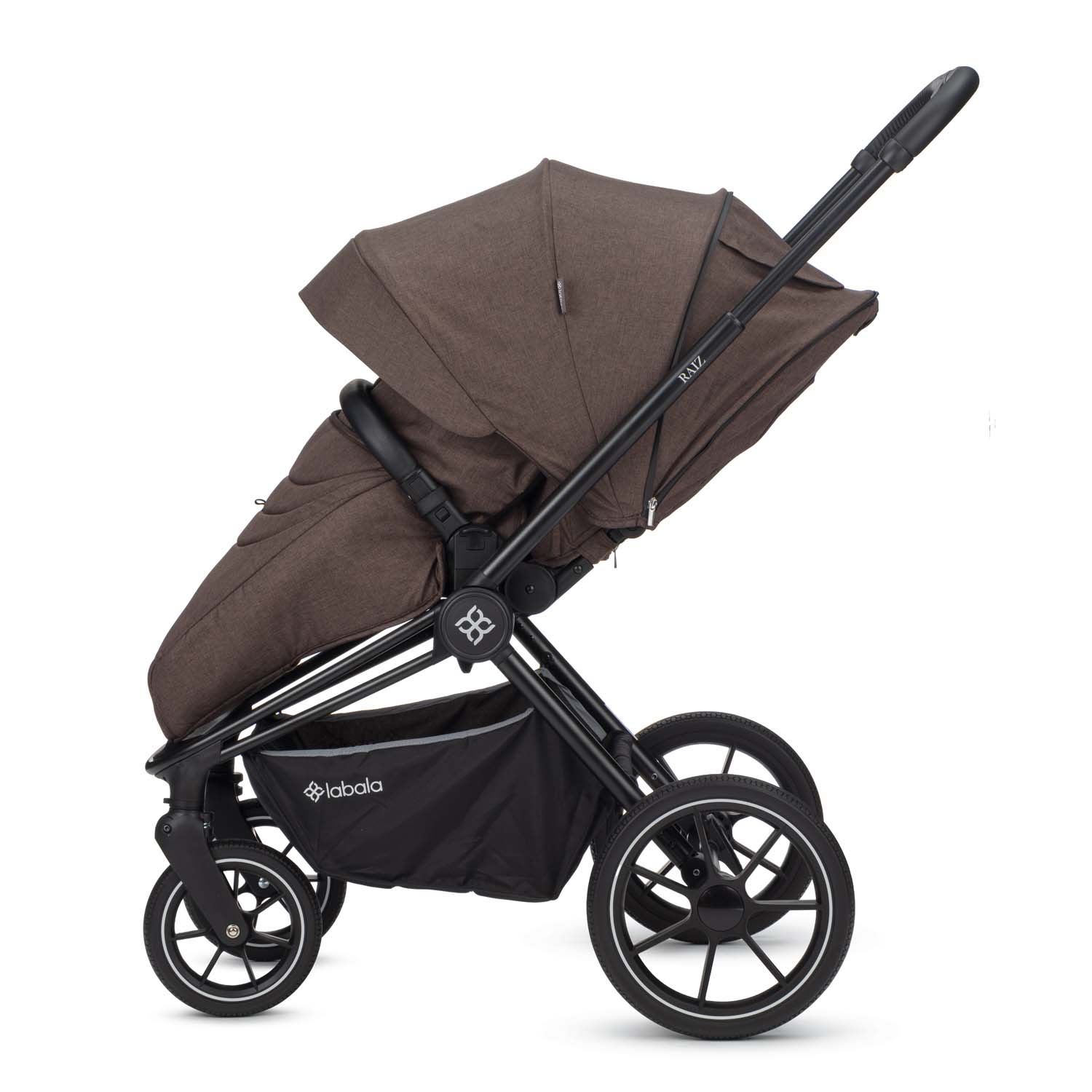 Коляска 2в1 Labala Raiz Choco brown - фото 22