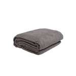 Простыня DeNASTIA махровая серый D000196 150 x 200 см 1 шт.