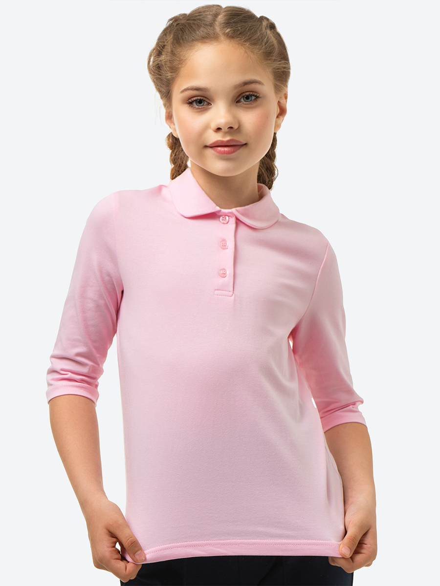 Поло HappyFox HF55131розовый - фото 6