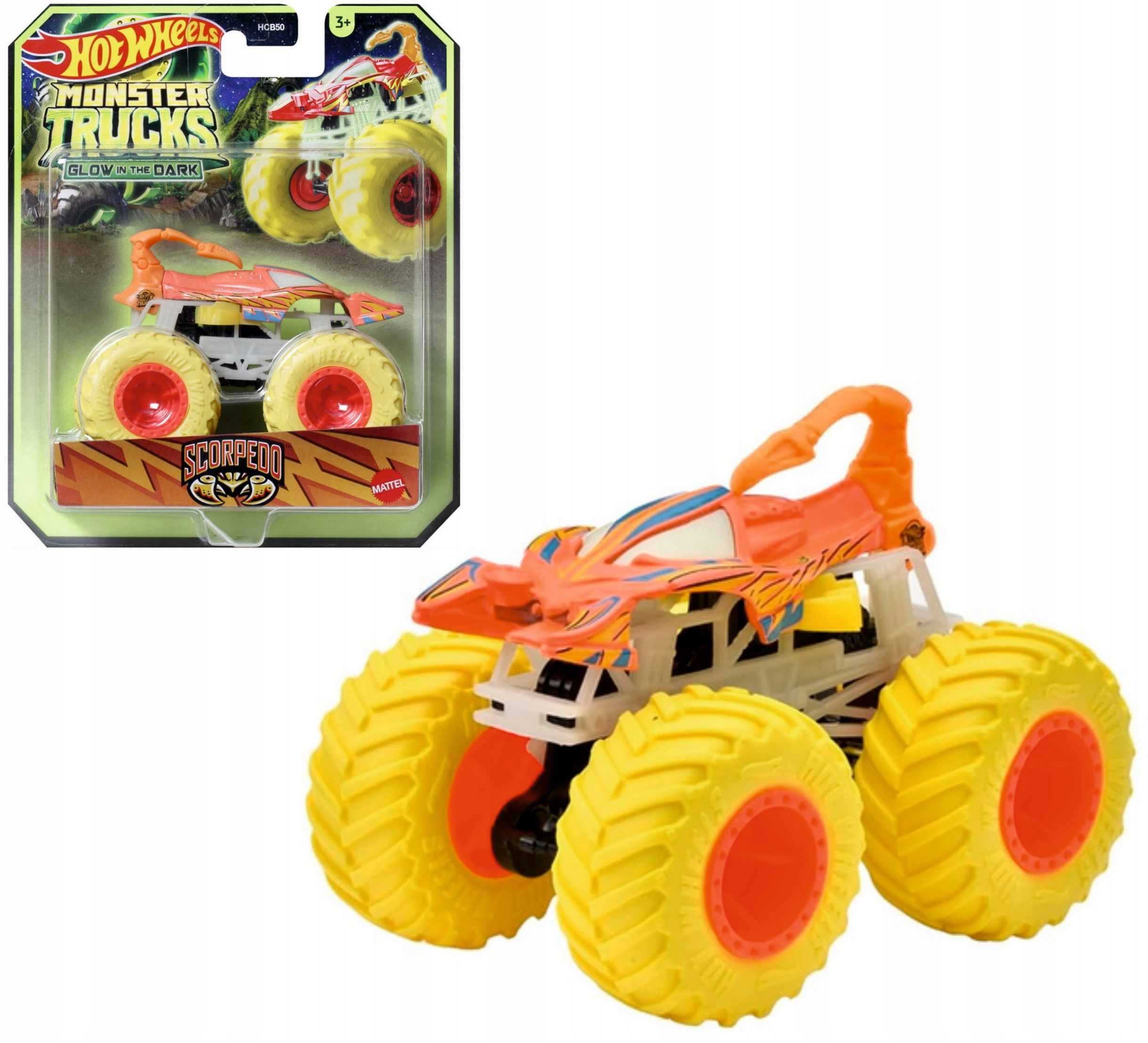 Автомобиль Hot Wheels Trucks Scorpedo 1:64 JFX24 - фото 1