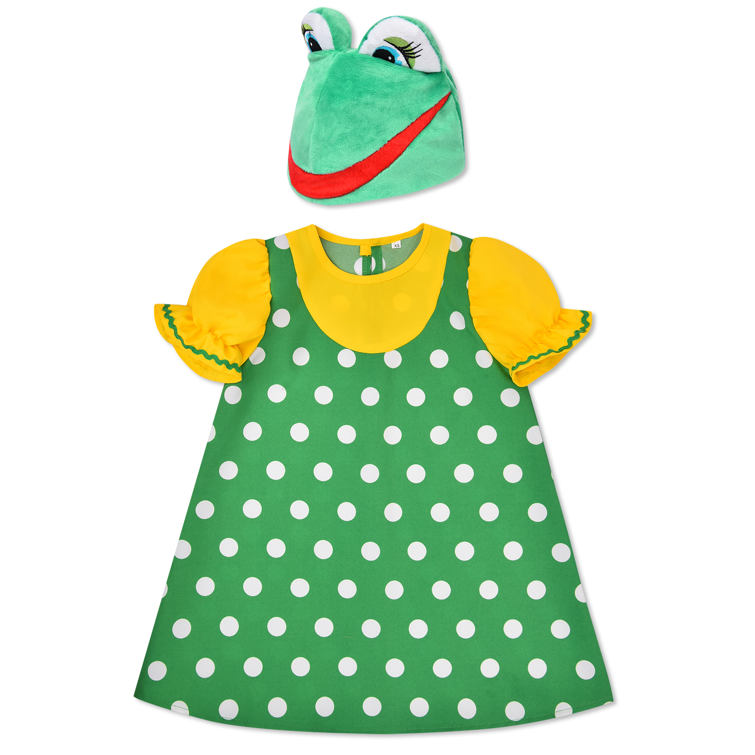 Платье FRESH-TREND Лягушка-Квакушка 110 см DM0022 - фото 3