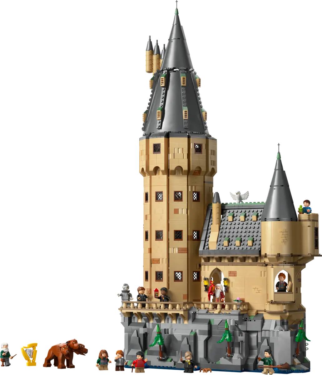 Конструктор LEGO Harry Potter Замок Хогвартс главная башня блочный - фото 2