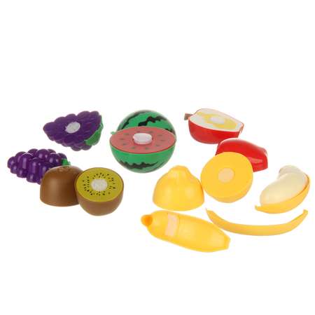 Игровой набор Veld Co тележки и корзинки, прилавок, касса, продукты