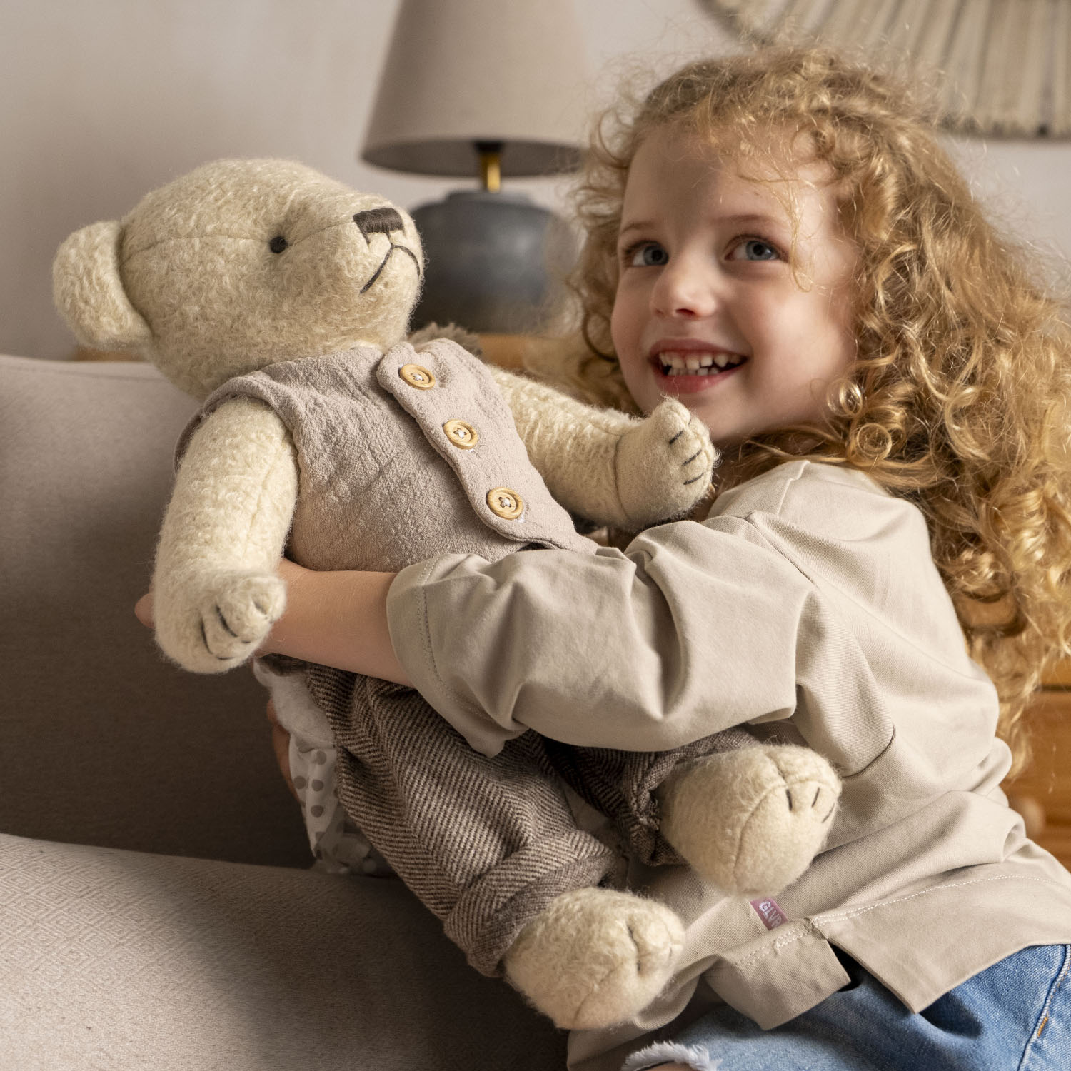 Мягкая игрушка Gulliver Ретро-мишка - фото 6