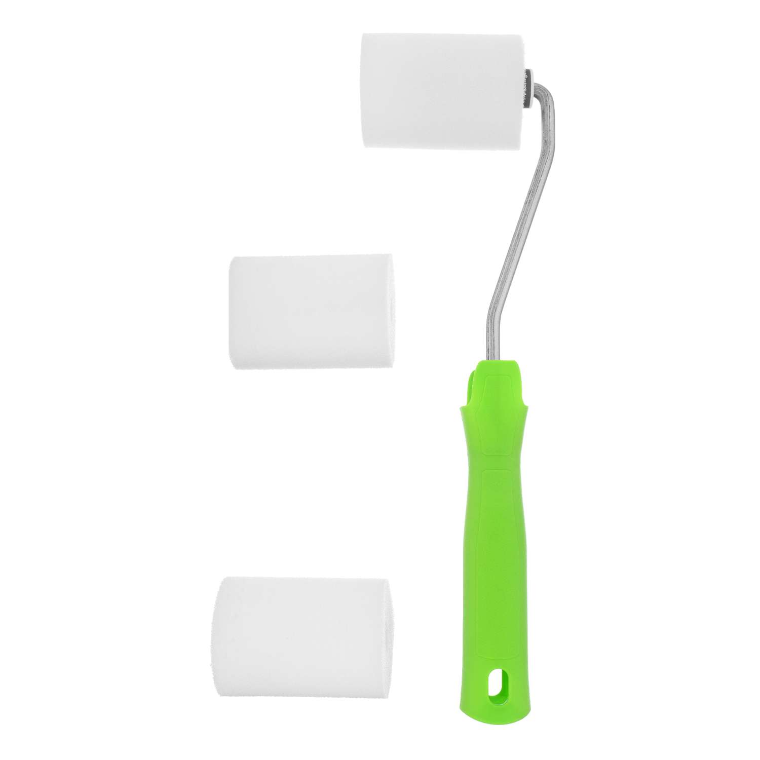 Набор сибртех валик поролон с ручкой+2 шубки - фото 3