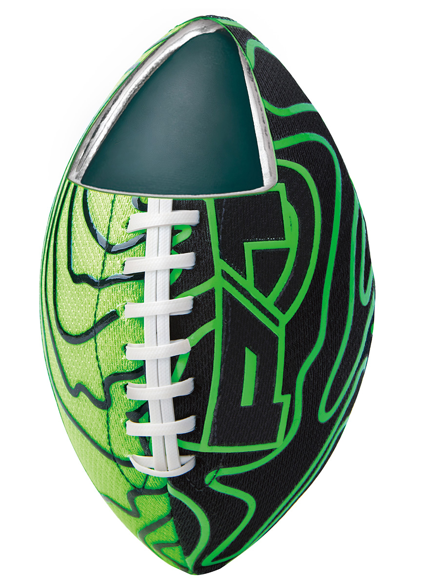 Спортивный мяч Hape регби - фото 6