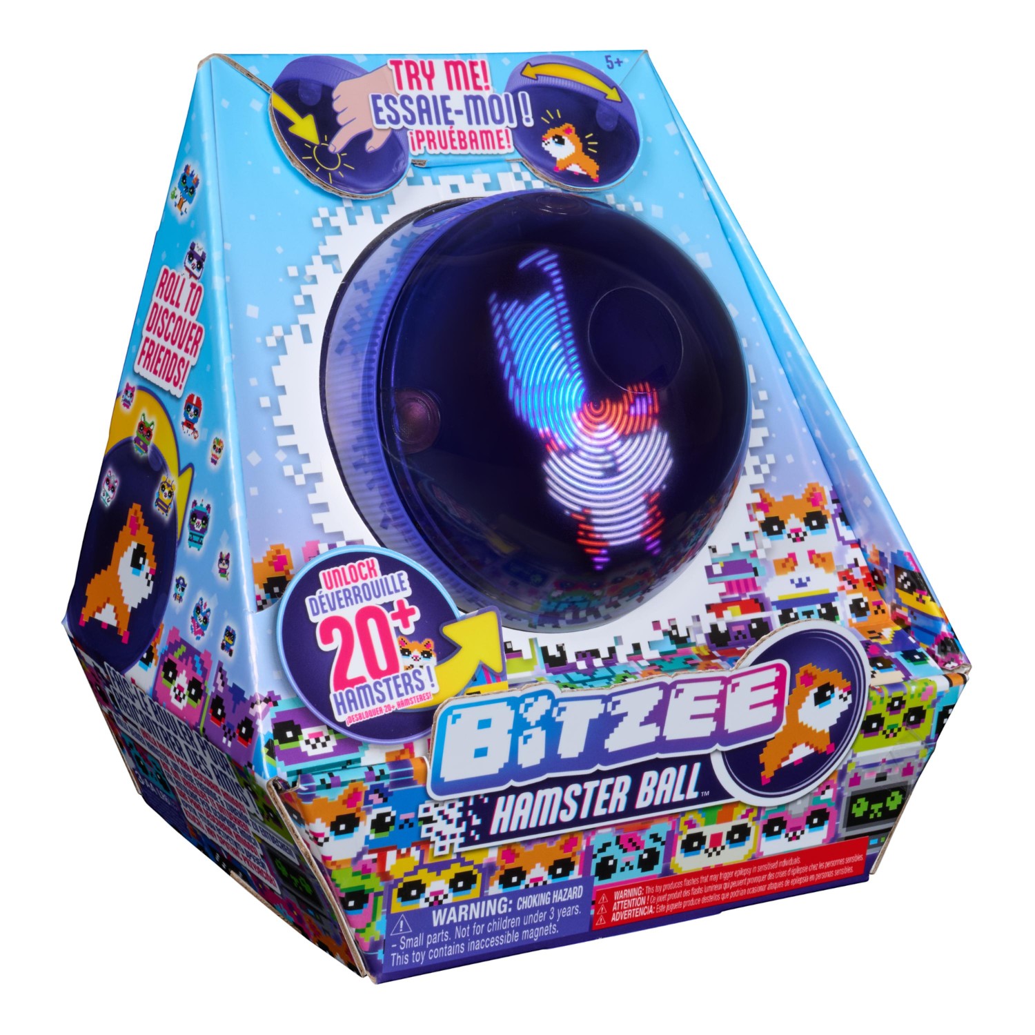 Электронная игра BITZEE Электронная игра в кейсе Хомяк - фото 30