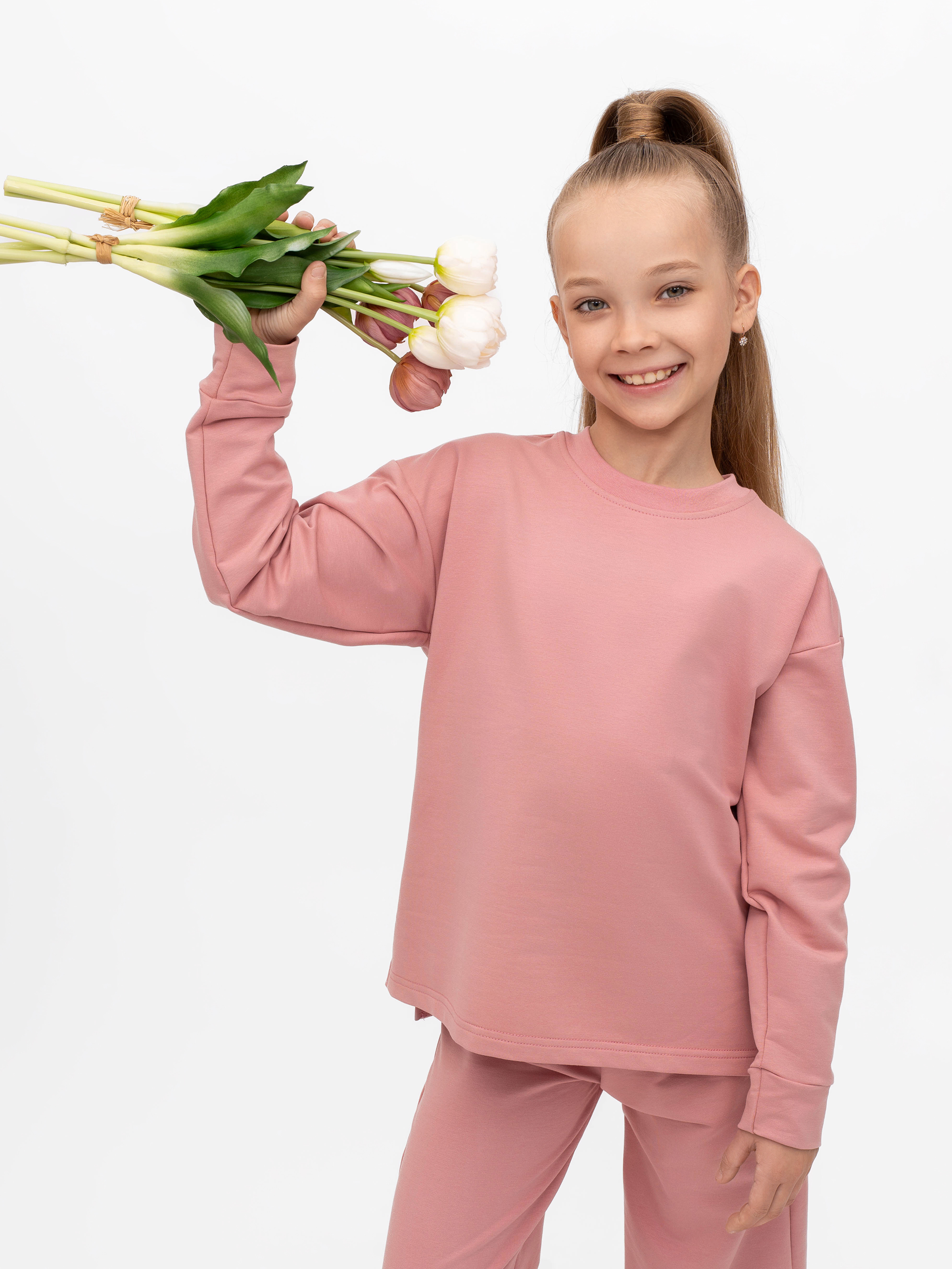 Костюм Утенок 7065 пыльная роза - фото 30