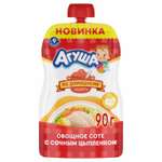 Пюре Агуша овощи-цыпленок 90г с 9 месяцев