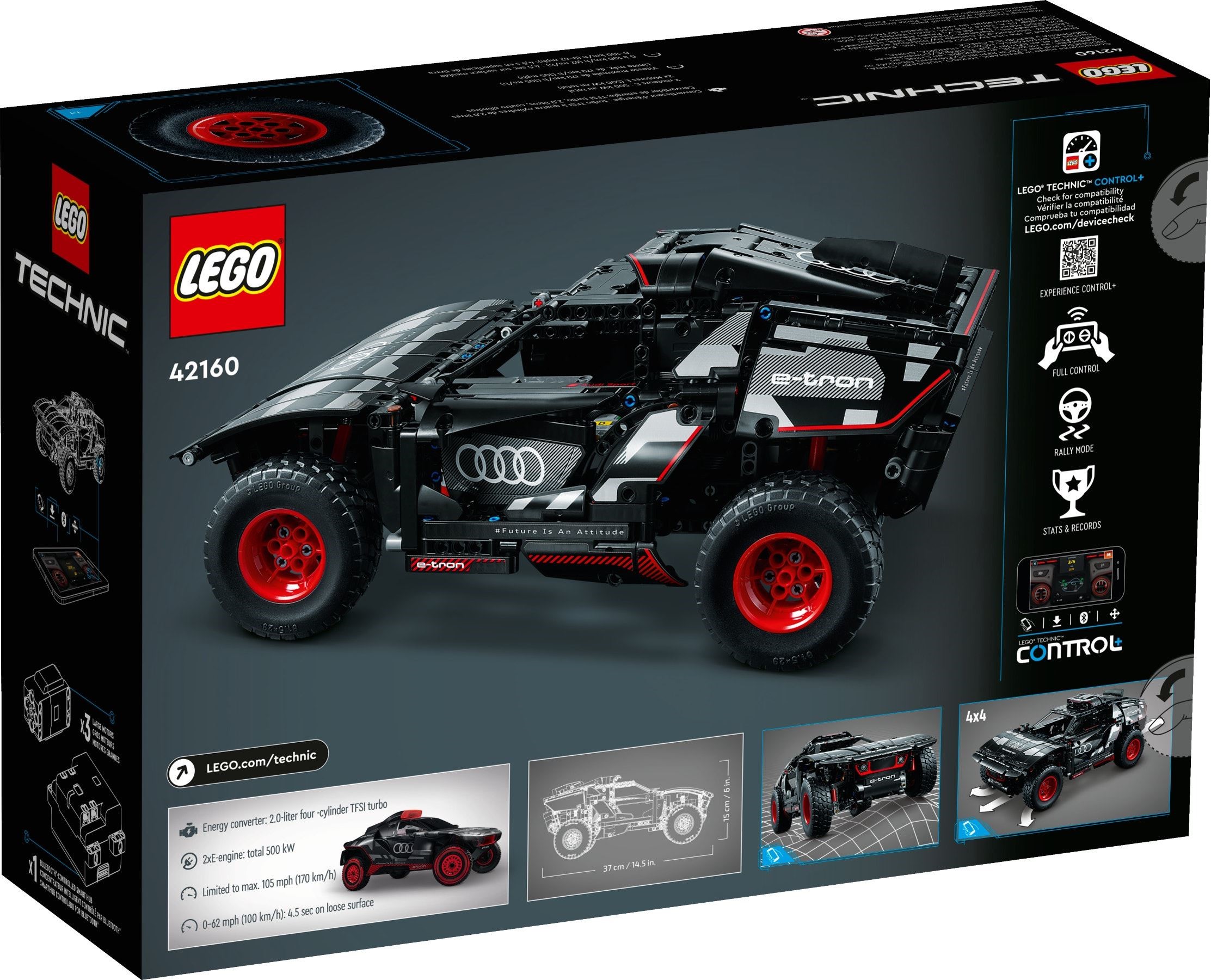 Конструктор LEGO Technic 42160 914 дет. - фото 6