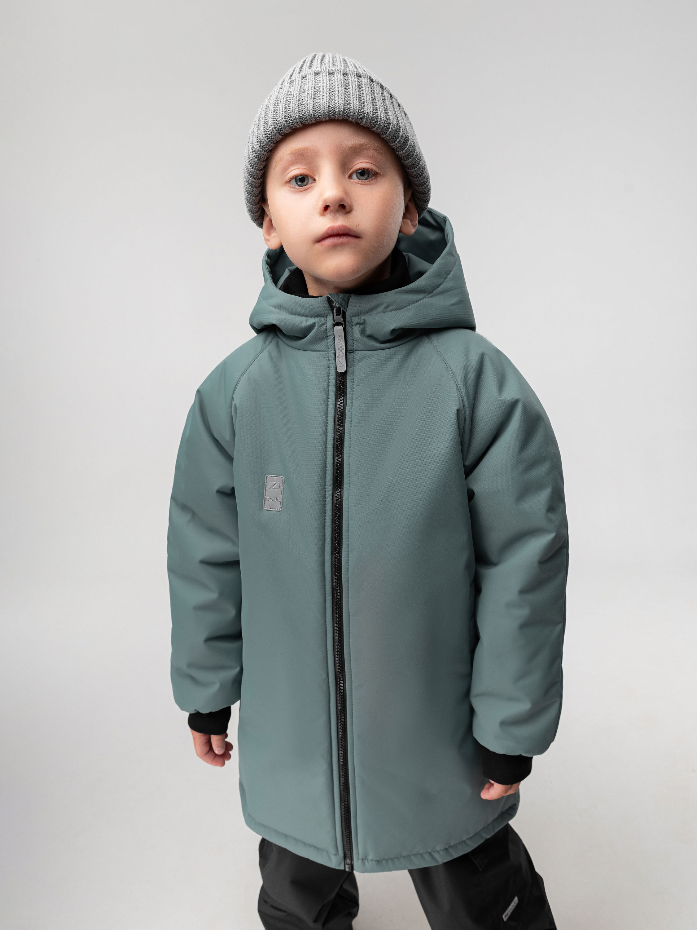 Куртка Bodo 32-72МU_серо-зеленый - фото 5