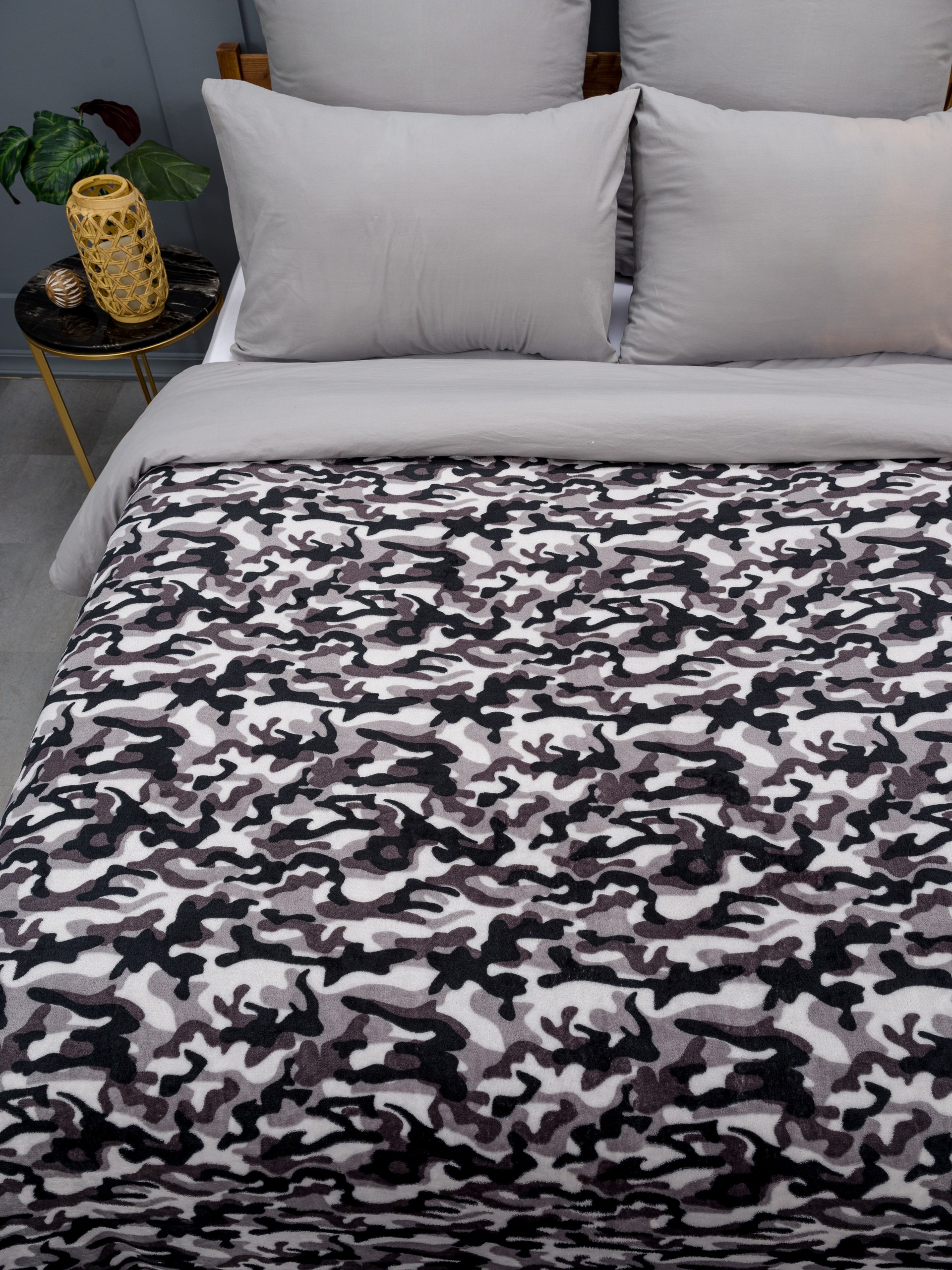 Плед PAVLine Аэро Софт Камуфляж 150 x 200 см - фото 11