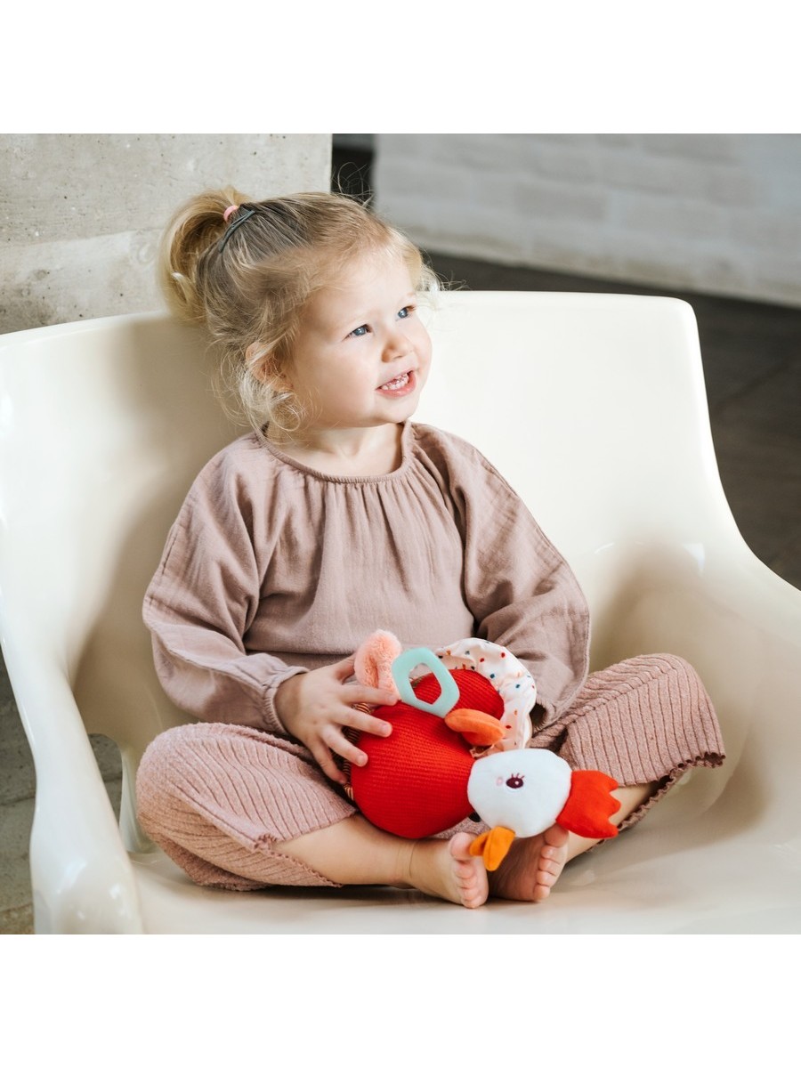 Игрушка мягкая Lilliputiens курочка 38 см - фото 1