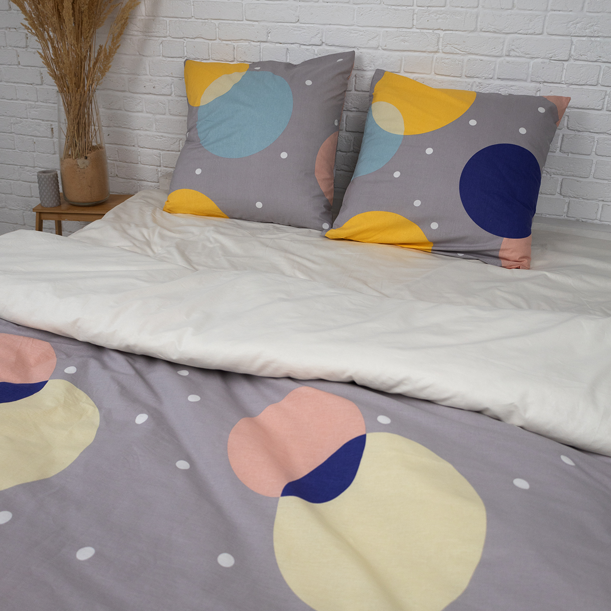 Комплект постельного белья BRAVO Поллита двуспальный 4 предм. - фото 7