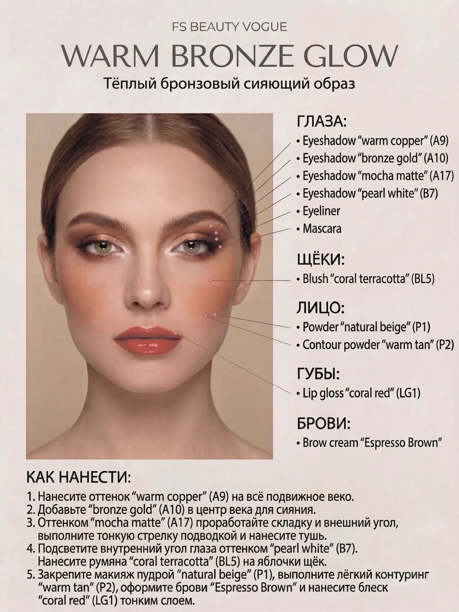 Подарочный набор декортивной косметики FS Beauty De Lux - фото 12