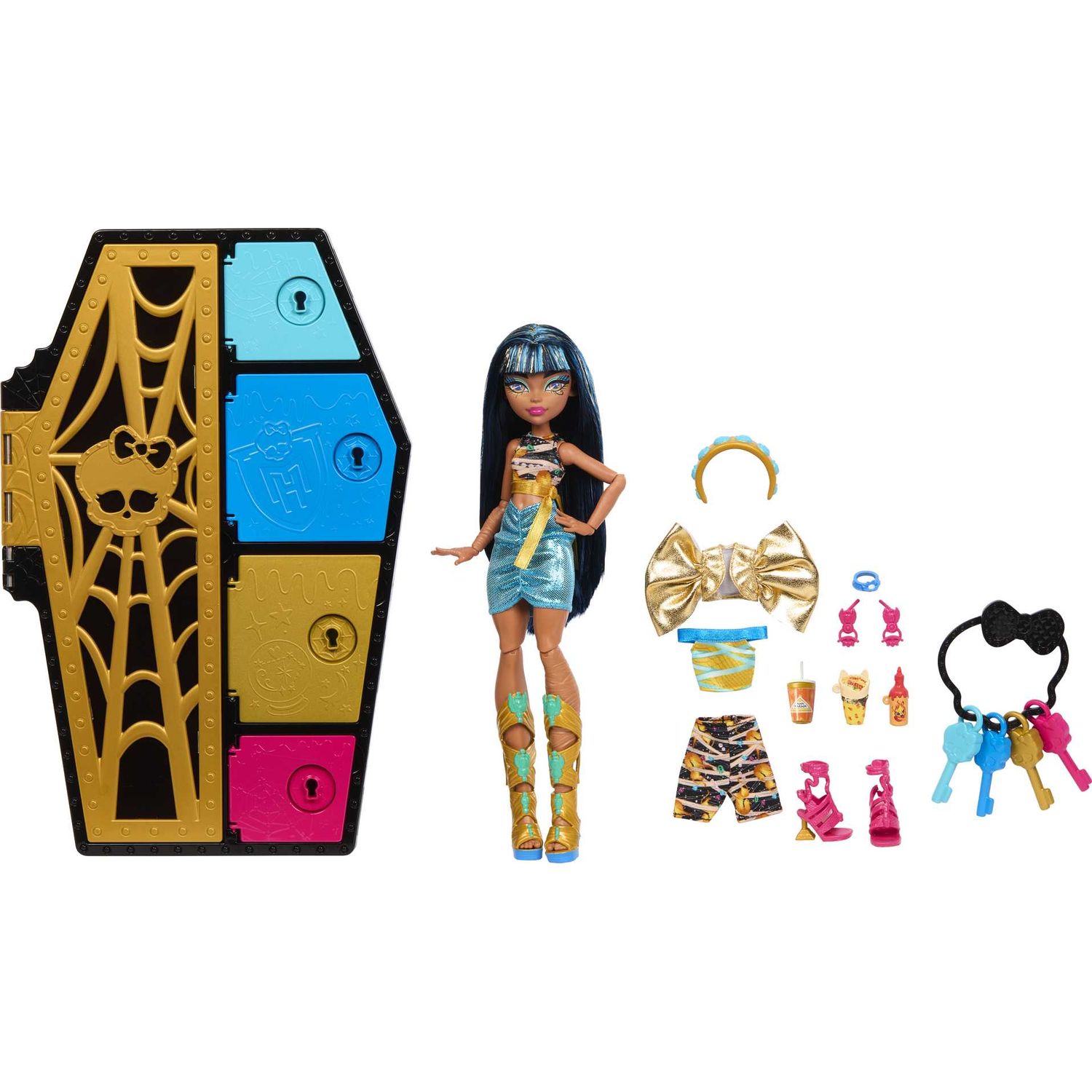 Кукла модельная Monster High Skulltimate Secrets Cleo HKY63 - фото 2