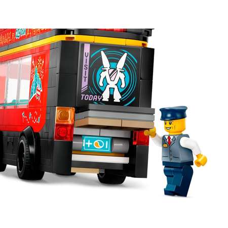 Конструктор LEGO City Double-Decker Sightseeing Bus блочный