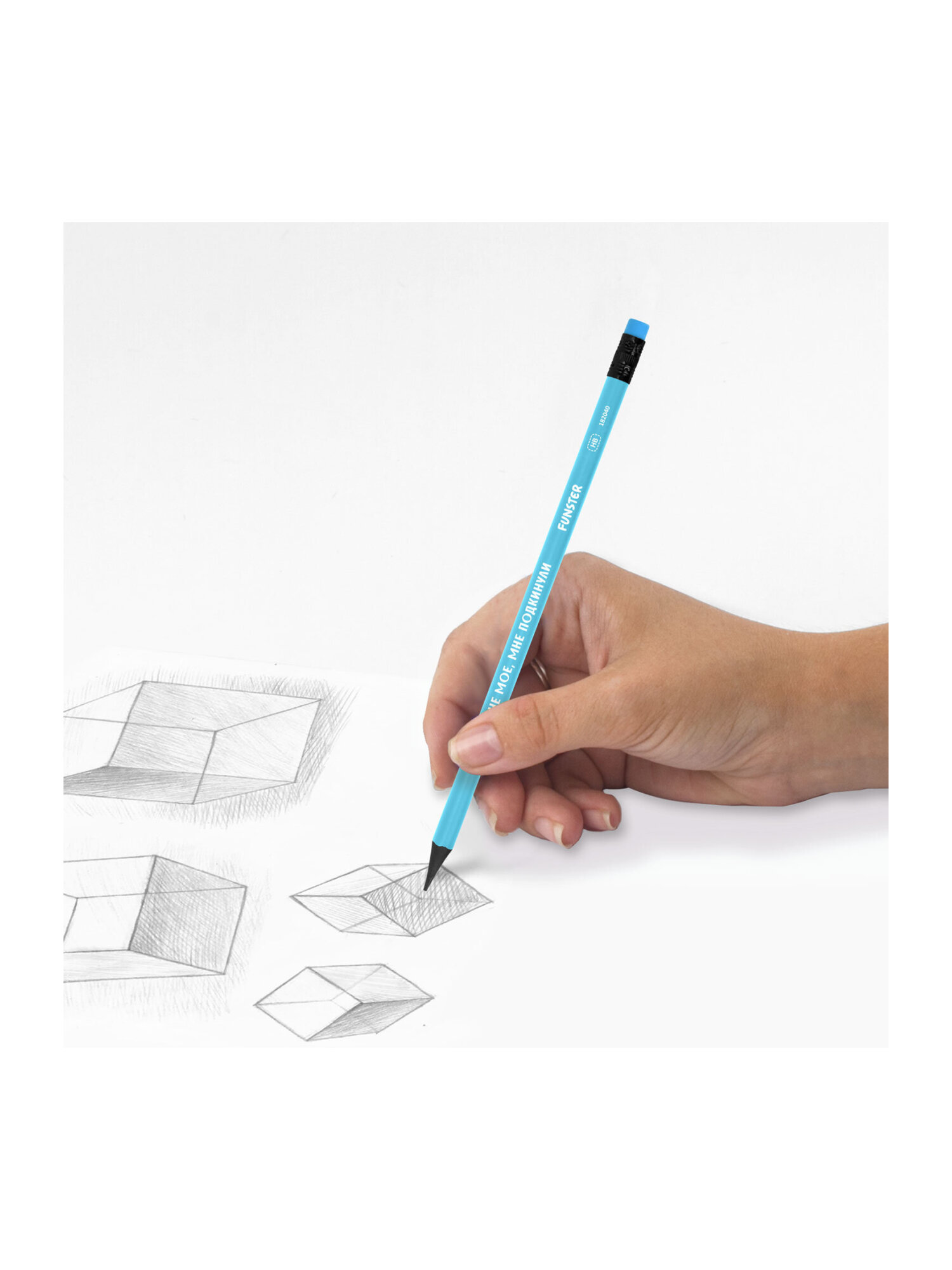 Карандаши чернографитные Funster 6 шт. - фото 15