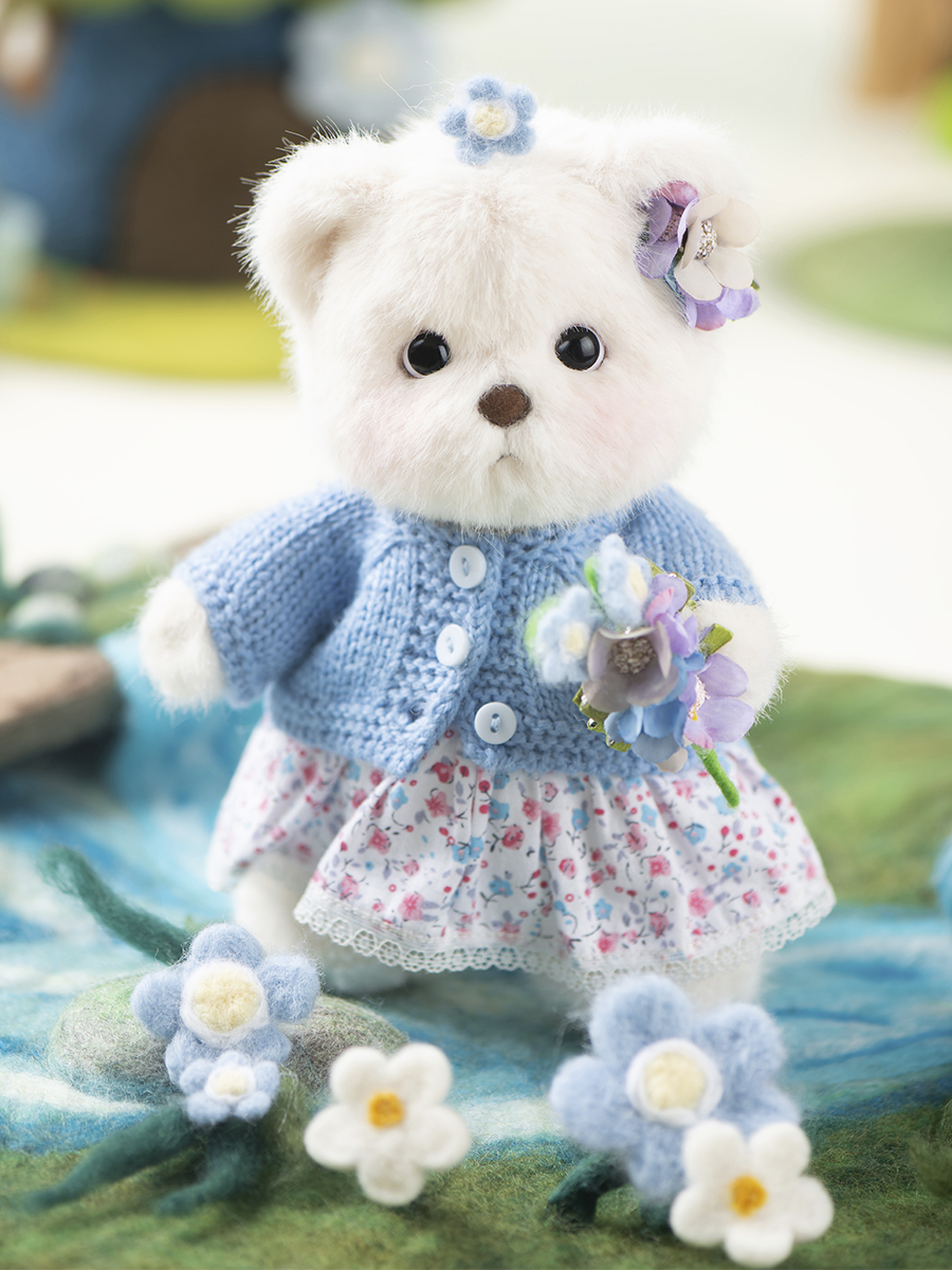 Мягкая игрушка TeddyTales Медведь Незабудка - фото 10