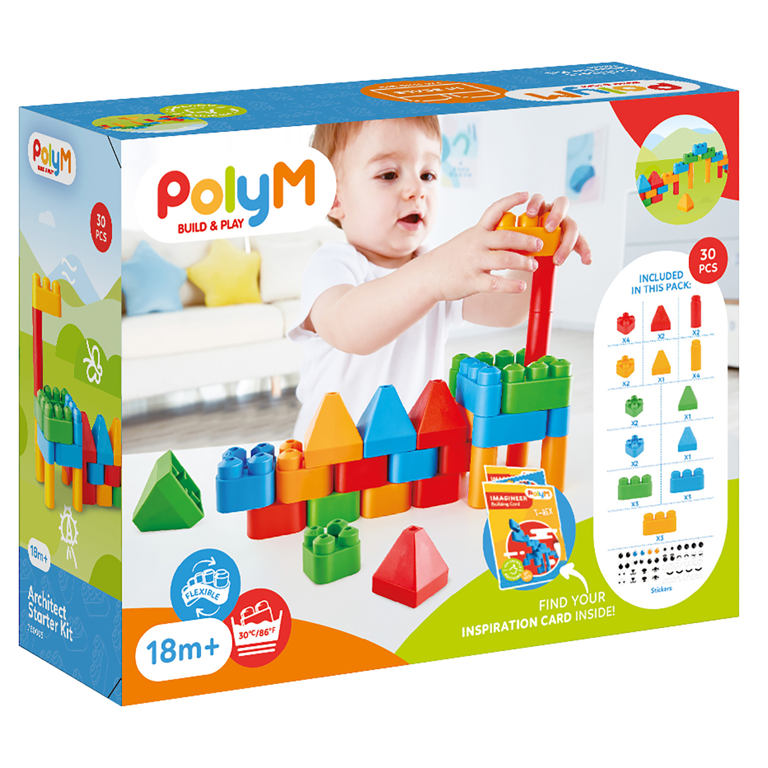 Конструктор Hape 30 дет. - фото 6