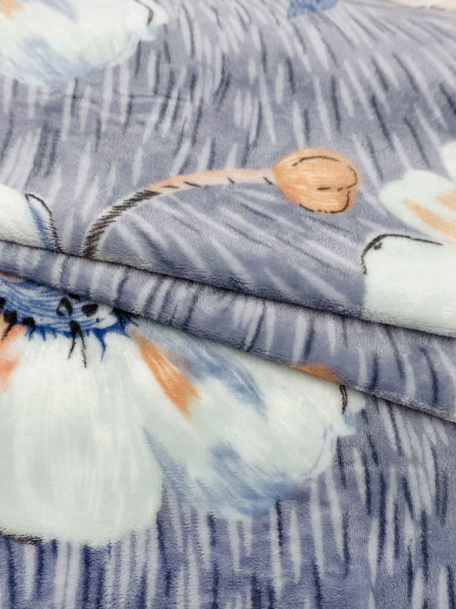 Покрывало Happy Family Ноктюрн 180 x 220 см велсофт - фото 7