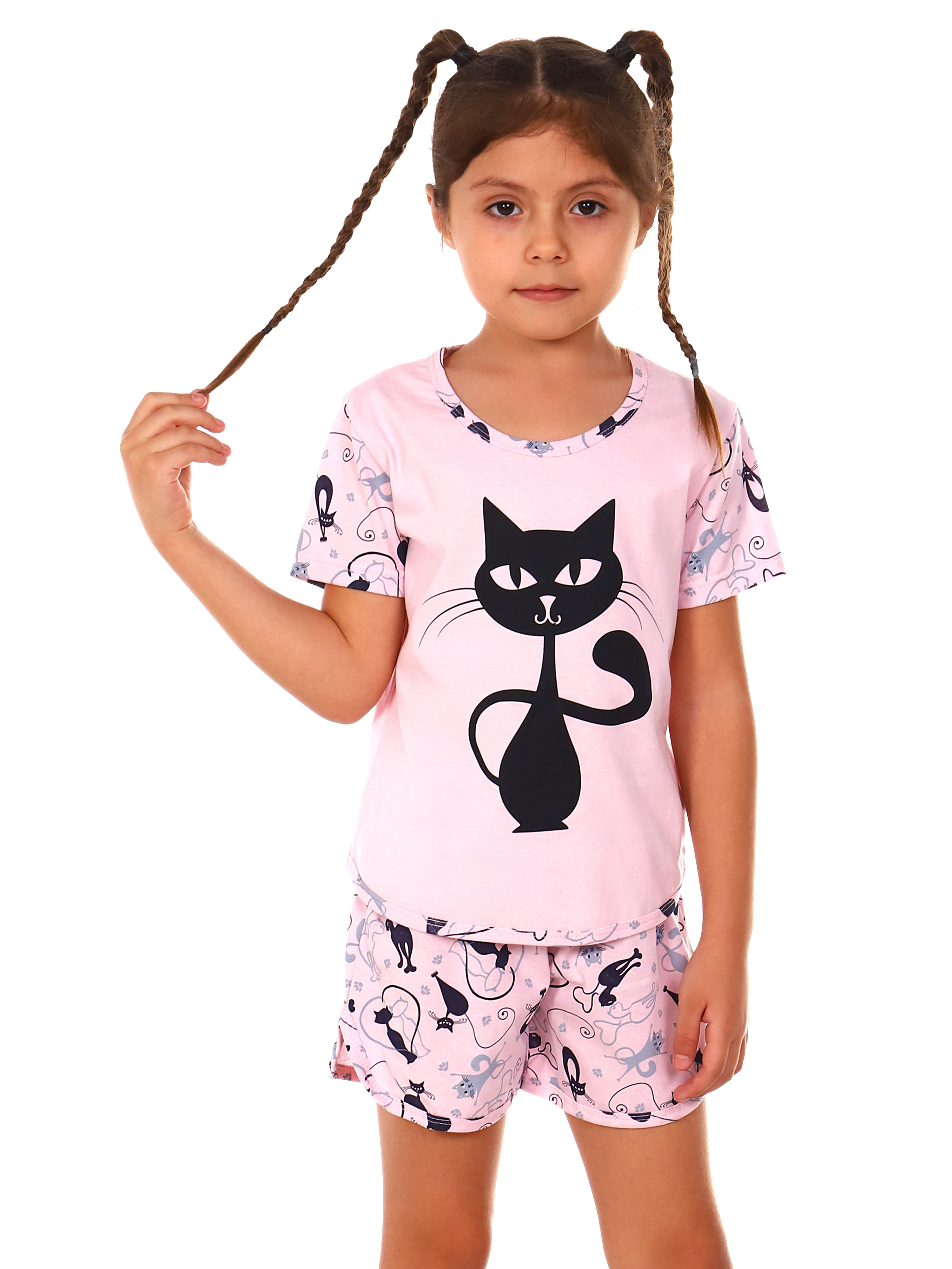 Пижама ДО-Детская Одежда 004К8/розовый4 - фото 1