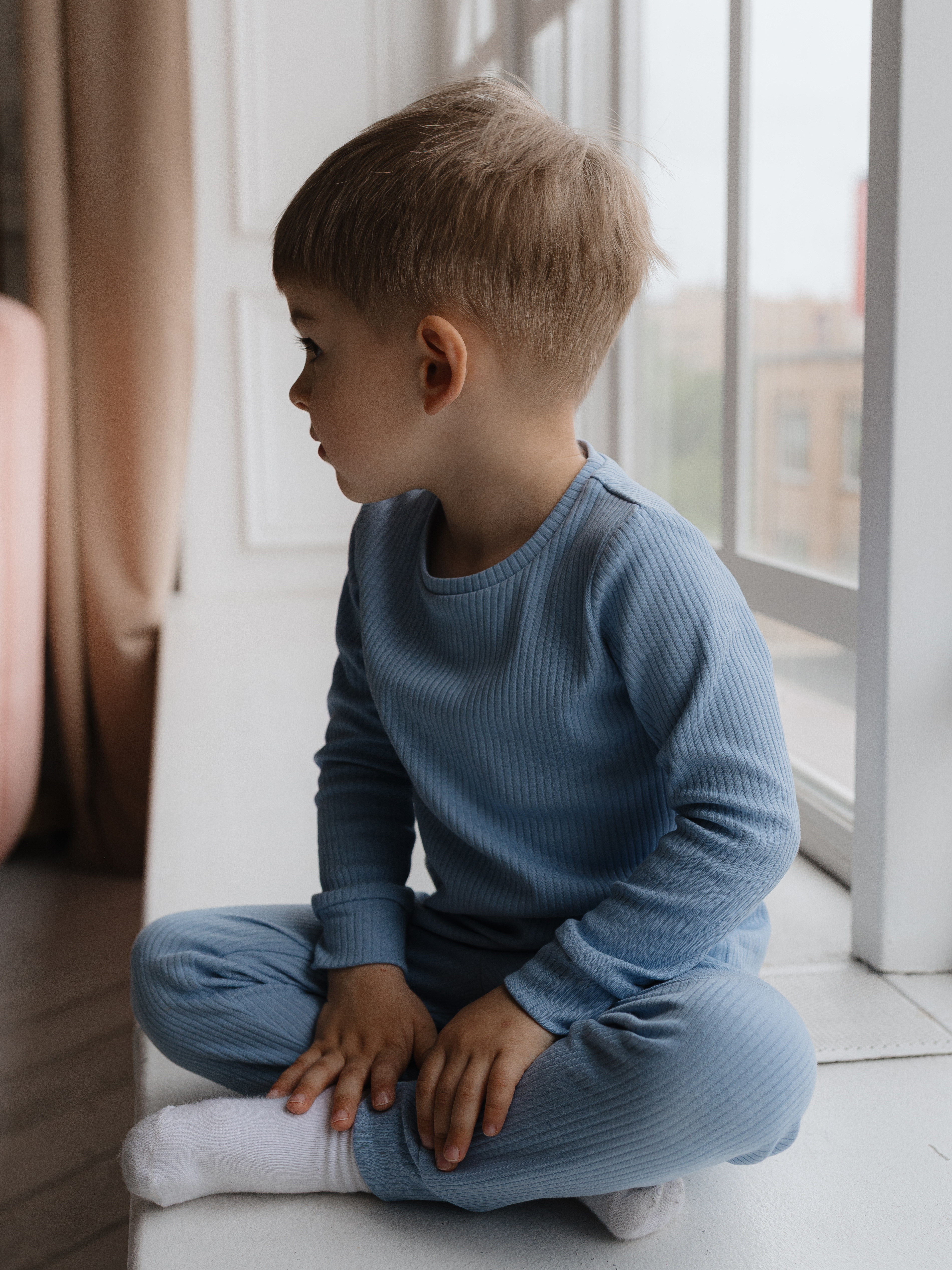 Пижама Alisse dreams ПКБРБ0034/голубой - фото 5