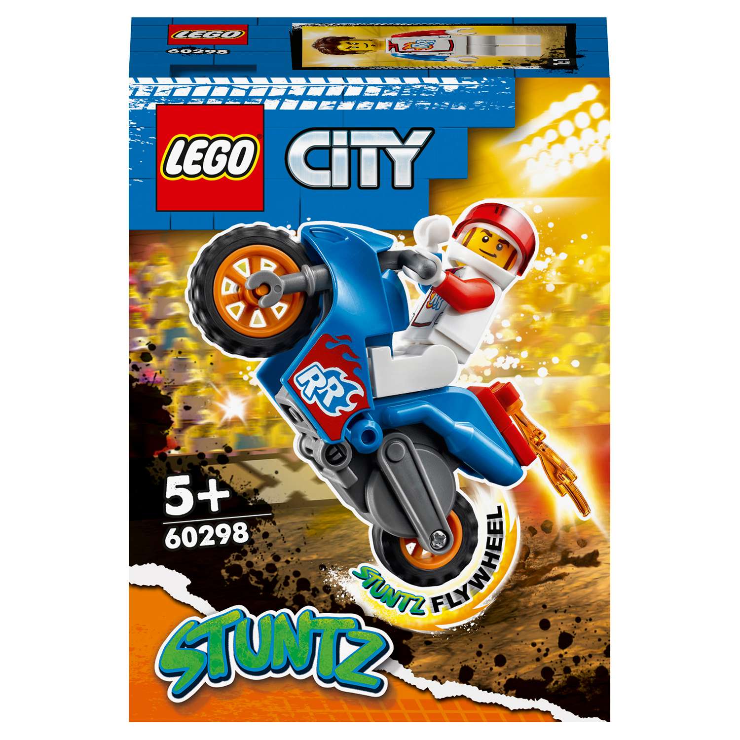 Конструктор LEGO City Rocket Stunt Bike блочный - фото 2