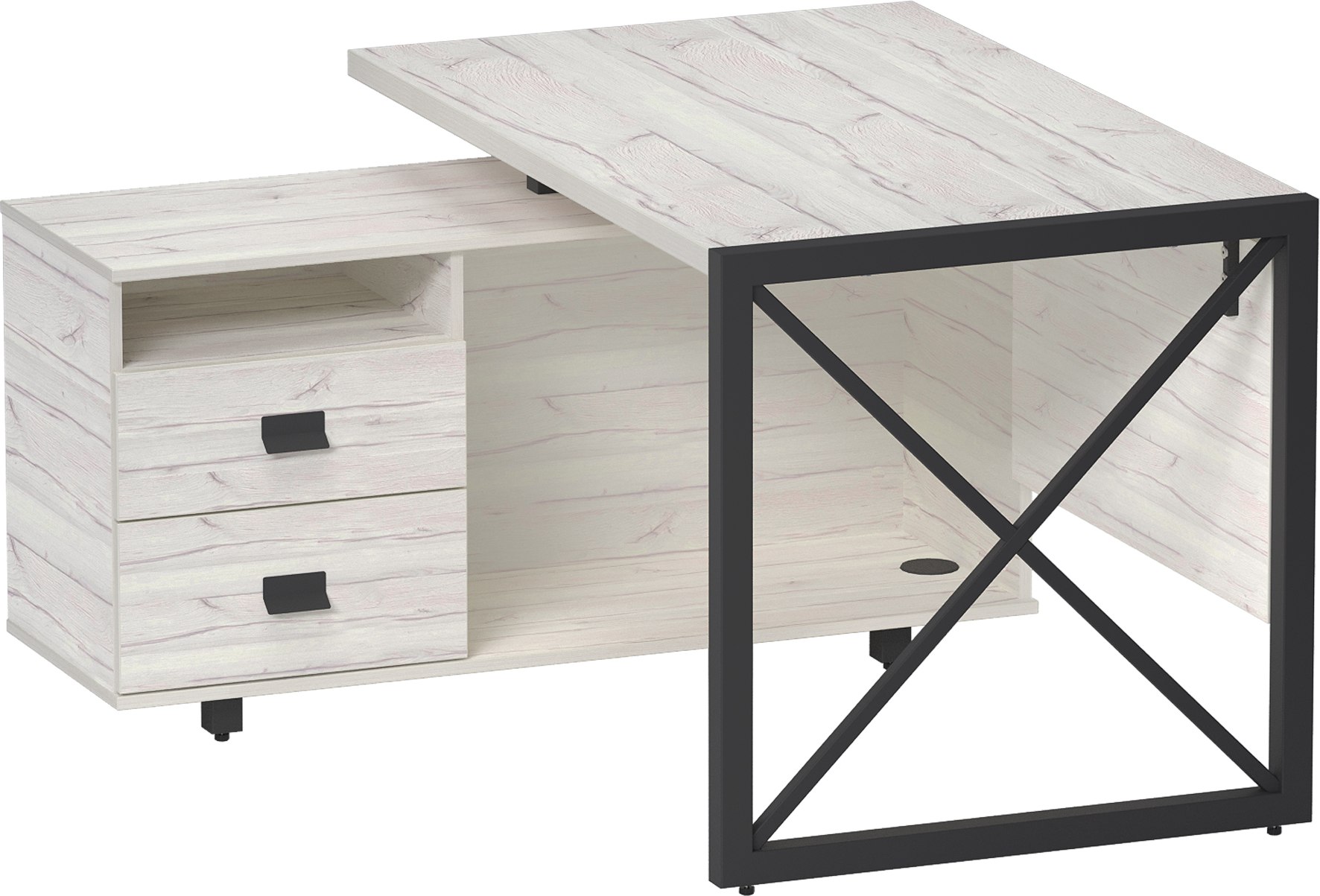 Письменный стол КАЛИФОРНИЯ МЕБЕЛЬ Хардвиг 1200 - фото 15