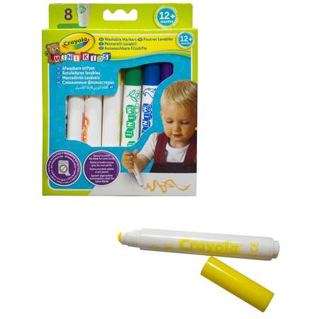 Фломастеры Crayola 8 цв.